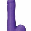 American Pop! Icon Slim 6″ Vac-U-Lock Özellikli Realistik Dildo 16.5 cm Mor 2