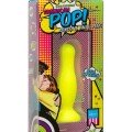 American Pop! Mode 4.5″ Silikon Anal Plug 11.5 cm Sarı 2