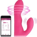 Lovense Nora Çiftler için Bluetooth ve Telefon Kontrollü Rabbit Vibratör 3