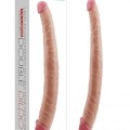 King Size Ultra Gerçekçi Çift Başlı Dildo 36 cm 4