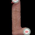 Lovetoy 7.5” Dual Layered Silicone Realistik Dildo 19.5 cm 1
