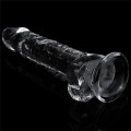 LoveToy 7.5” Flawless Clear Dildo Esnek Jel Dildo 19 cm 6