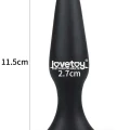 LoveToy LURE ME Silicone Anal Plug S 11.5 cm Siyah 4