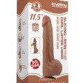 LoveToy Sliding Skin Dual Layer Çift Katmanlı Dildo 29 cm Melez Ek Resim