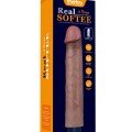 Lovetoy 9″ REAL SOFTEE Titreşimli Şarjlı Et Dokusunda Vibratör 22.8 cm Ek Resim