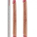 King Size Slim Ultra Çift Başlı Dildo 43 cm 4