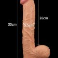 LoveToy King Sized Realistik Penis 30 cm 3