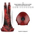 Lovetoy Savage Charm Double Claw Şarjlı Titreşimli Monster Dildo 3