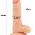 LoveToy The Ultra Soft Dude Realistik Penis 18 cm 4