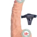NOXXX Belden Bağlamalı İçi Dolu Realistik Penis 18 cm 1