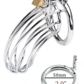 Çelik Kafes Chastity Devices Penis Kilidi 1