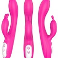 Naughty Isıtmalı Şarjlı Güçlü Titreşimli Tavşan Vibratör 22 cm 2