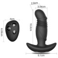 NOXXX Uzaktan Kumandalı Şarjlı İleri Geri Hareketli Giyilebilir Anal Vibratör 3