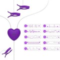 Titreşimli Şarjlı Vajina ve Göğüs Klipsi 3’lü 4