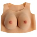Travesti, Transseksüel, Cosplay, Drag Quen, Kadın ve Erkekler için Giyilebilir Göğüs Ek Resim