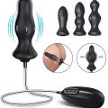 4 Farklı Silikon Plug’lı Şarjlı Titreşimli Şişirilebilir Anal Set 3