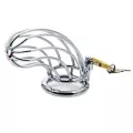 Çelik Kafes Chastity Devices Penis Kilidi 4