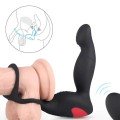 Langer-RTC Prostat ve Penis Halkalı Şarjlı Uzaktan Kumandalı Anal Vibratör 2