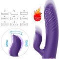 Lighter Isıtmalı İleri Geri Hareketli Şarjlı G-Spot Vibratör 21 cm 3