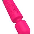NOXXX Mini Güçlü Şarjlı Wand Masaj Vibratörü 15 cm Pembe 2