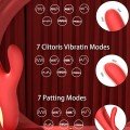 NOXXX Patova G Spot ve Klitoris Uyarıcılı Şarjlı Rabbit Vibratör Ek Resim
