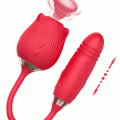 NOXXX Şarjlı Titreşimli İtme Hareketli Rose Sucking Vibratör 1