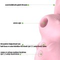 Rabbit Tongue Licking Şarjlı Kilitoral Emiş ve Dil Stimilasyon Vibratörü 4