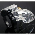 Transparan Chastity Cage Ayarlanabilir Penis Kilidi 6