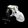 Transparan Chastity Cage Ayarlanabilir Penis Kilidi 2