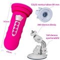 Tüm Vantuzlu Penislerle Uyumlu Şarjlı Seks Makinası 3