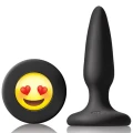 Moji’s ILY Mini Silikon Plug Emoji Yüzü Siyah 1