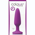 NS Novelties Colours Pleasures Small Anal Plug 11 cm Mor 2