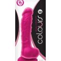 NS Novelties Colours Dual Density 8″ Realistik Dildo 20 cm Pembe 3