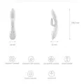 Ovo K1 Rabbit Vibrator Beyaz 3