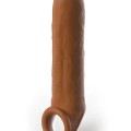 Pipedream Fantasy X-Tensions Elite Uncut Enhancer Testis Halkalı Penis Kılıfı 1