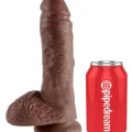 Pipedream King Cock W/ Balls 8″ Realistik Penis Melez 4