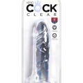 Pipedream King Cock Clear 6” Realistik Dildo 18 cm 4