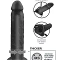 Pipedream X-tensions Silikon İçi Boş Protez Penis Siyah 25 cm 3