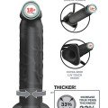 Pipedream X-tensions Silikon İçi Boş Protez Penis Siyah 25 cm 1