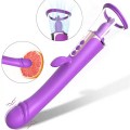 G Spot Klitoris Yalama ve Emme Özellikli 3 İşlevli Çift Taraflı Vibratör 2