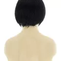Kısa Siyah Kahküllü Peruk 2