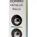 Domino Metallic Balls Black 2