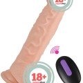 SHEQU Hans Şarjlı Uzaktan Kumandalı Gerçekçi Realistik Dildo 21 cm 1