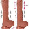 SHEQU William İleri Geri Hareketli Döner Başlı Şarjlı Realistik Dildo 22 cm 2