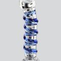 ToyJoy Glass Worxx G-Spot Gemstone 18 cm Şık Cam Dildo 2