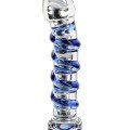 ToyJoy Glass Worxx G-Spot Gemstone 18 cm Şık Cam Dildo 1