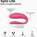 We-Vibe Sync Lite Çiftler İçin Telefon Kontrollü Vibratör Pembe Ek Resim