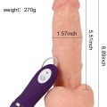 XISE Kassadin Titreşimli Gerçekçi Realistik Penis 17.5 cm 3