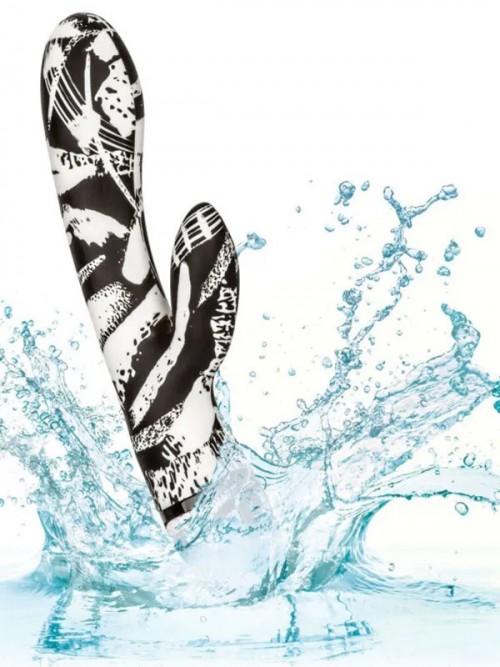 CalExotics Hype Dual Wand Şarjlı Rabbit Vibratör 4