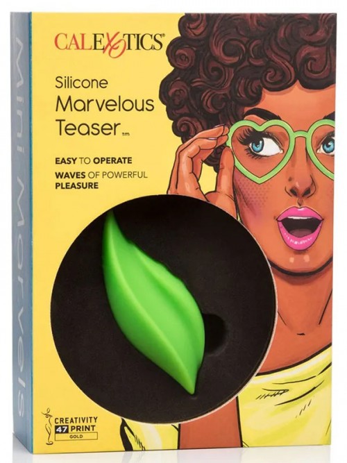 CalExotics Marvelous Teaser Şarjlı Parmak ve Orgazm Vibratörü Ek Resim